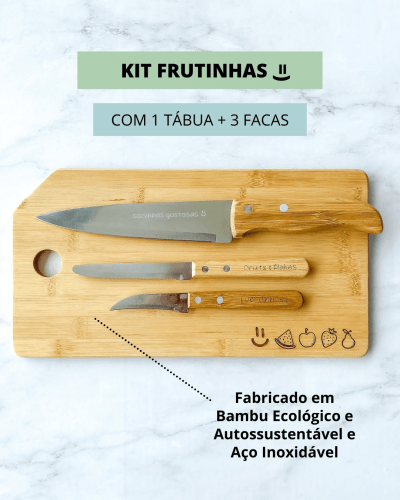 Kit para Corte Frutinhas - 4 PÇS
