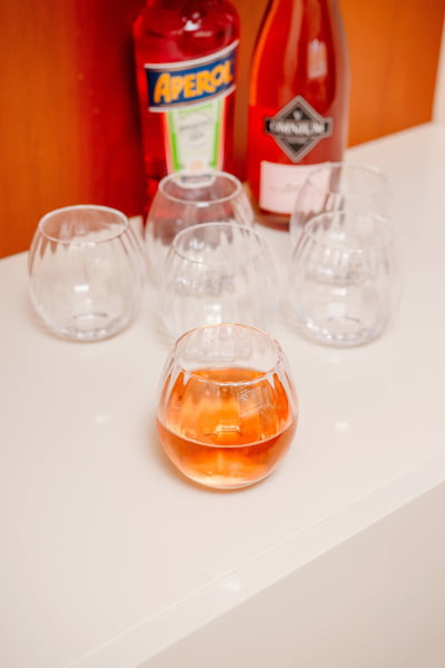 Copo Canelado Estilo Taça sem Caule - Coleção Modé - 300mL