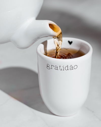 Copo de Cerâmica Desejo Gratidão